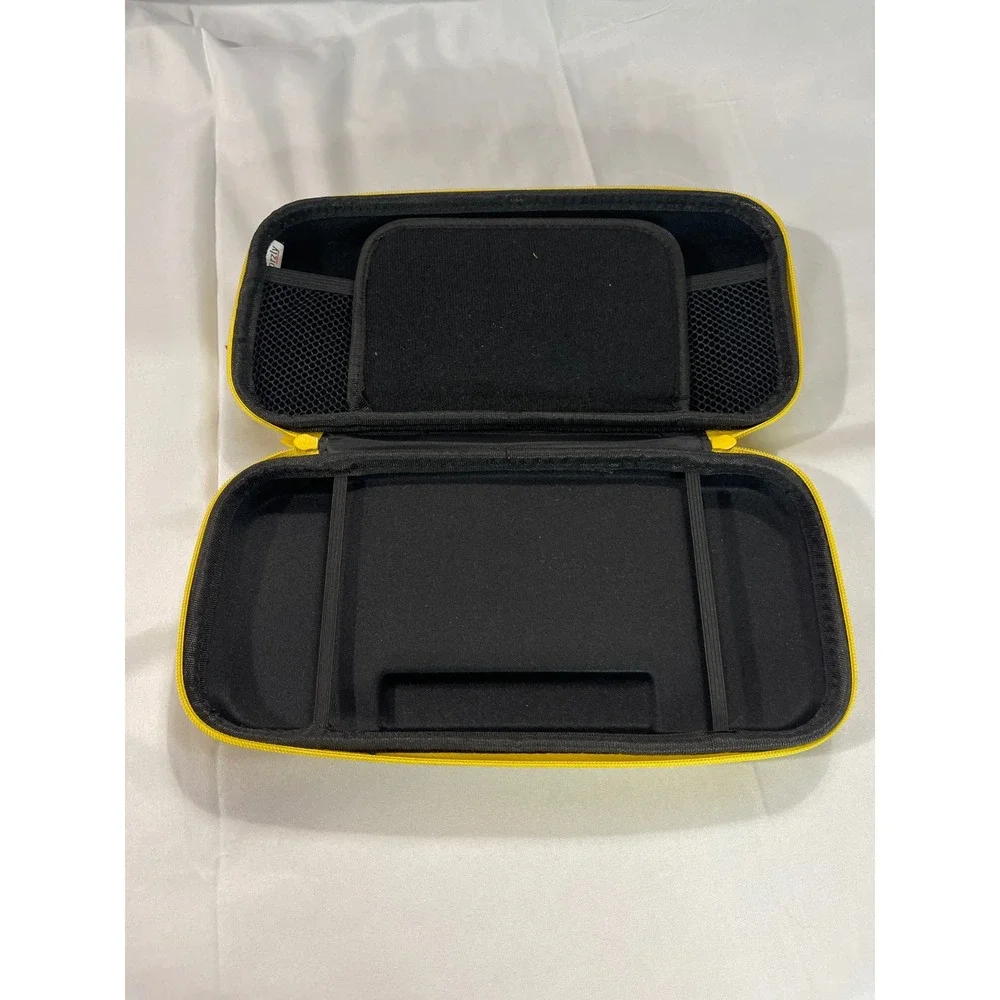 Orzly Carry Case for Nintendo‎ Switch Lite Yellow Hard Shell Travel Pouch Bag